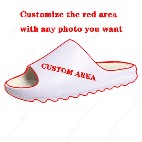 Chris Brown Custom Made Soft Sole Sllipers Home Clogs Step On Water Shoes Mens Womens Teenager Bathroom Beach Step In Slliper gogodiggity
