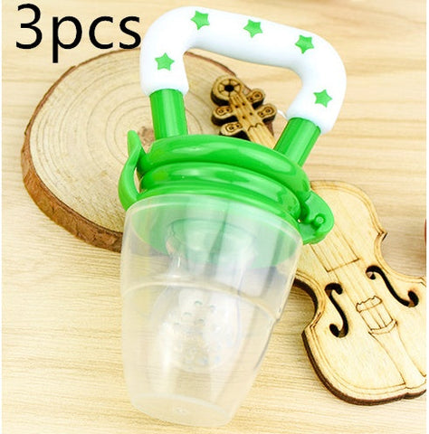 New Baby Silicone Pacifier, Encapsulated To Soothe Complementary Food Feeding Artifact gogodiggity