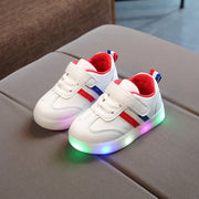 Kimmy White LED Sneakers Shoes gogodiggity
