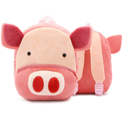 Cute Plush Backpacks Kindergarten Cartoon School Bags Children Animal Toys Bag gogodiggity