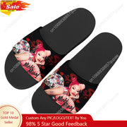 Hot Rapper N-Nicki Minaj Slippers Home Water Shoes Mens Womens Teenagers Outdoor Beach Pool Sandals Custom Summer Slipper gogodiggity