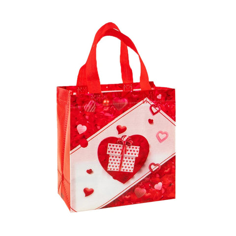 StoBag, Valentine’s Day Non Woven Gift Bags, Set of 12/30, Eco-Friendly and Perfect for Romantic Occasions, Packing Presents gogodiggity