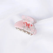Acrylic Floral Sweet Small Hair Claw Clips Women Girls Plastic Print Crab Barrettes Clips Hair Clamps Hairpins Hair Accessories gogodiggity