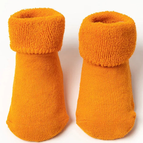 Baby Accessories Baby New Year Socks Girl Newborn Cute Warm Red Socks for Baby Girl 2 Years Non-slip Floor Cotton Children Socks gogodiggity