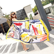 Ethnic Style Scarf Summer And Autumn Long Korean Style Scarf