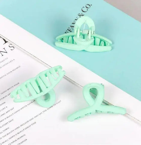 4.4CM New Solid Colour 3PCS/Set Candy Colour Small Cross Grip Clip Hairpin Barrettes for Kid Women Girl Accessories Headwear gogodiggity