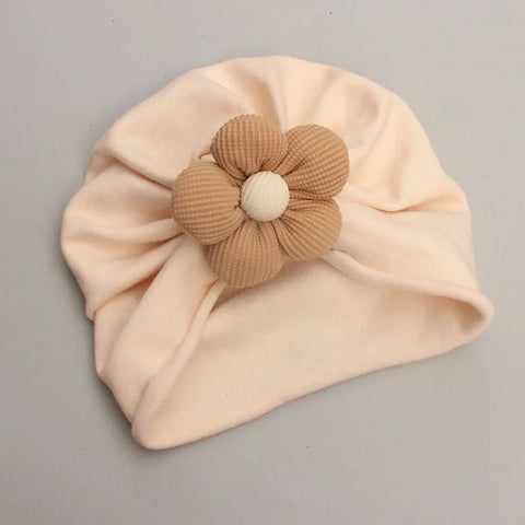 0-12M Infant Accessories Cute Flower Spring Autumn Cotton Newborn Baby Bebe Girl Hat Socks Two Pieces Set gogodiggity