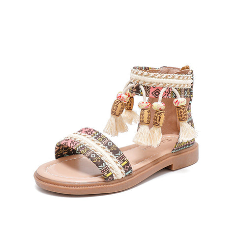 Summer Ethnic Style Retro Children's Roman Sandals gogodiggity