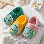 Children's Bags Heel Cartoon Dinosaur Plush Cotton Shoes gogodiggity