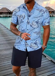 3D Digital Printing Shirt Short Sleeve Shorts Suit gogodiggity