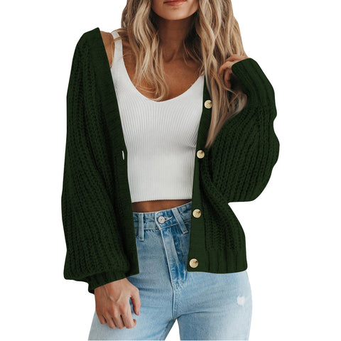 Loose Knitted Coat Women's Clothing gogodiggity