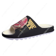 Chris Brown Custom Made Soft Sole Sllipers Home Clogs Step On Water Shoes Mens Womens Teenager Bathroom Beach Step In Slliper gogodiggity
