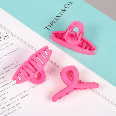 4.4CM New Solid Colour 3PCS/Set Candy Colour Small Cross Grip Clip Hairpin Barrettes for Kid Women Girl Accessories Headwear gogodiggity