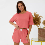 Pajamas Comfortable Sexy Shorts Home Wear Suit Can Be Worn Outside Cross-border gogodiggity