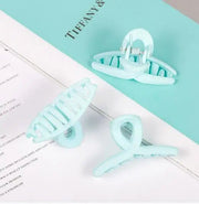4.4CM New Solid Colour 3PCS/Set Candy Colour Small Cross Grip Clip Hairpin Barrettes for Kid Women Girl Accessories Headwear gogodiggity