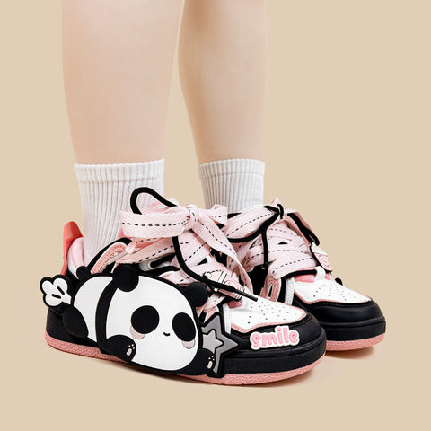 Casual Sports Skate Shoes Female Dopamine gogodiggity