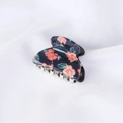 Acrylic Floral Sweet Small Hair Claw Clips Women Girls Plastic Print Crab Barrettes Clips Hair Clamps Hairpins Hair Accessories gogodiggity