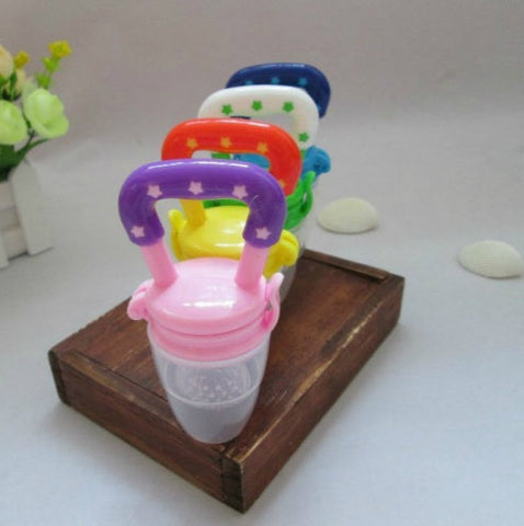 New Baby Silicone Pacifier, Encapsulated To Soothe Complementary Food Feeding Artifact gogodiggity