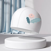 Girls Swimming Cap Cartoon Cute Waterproof High Elastic Ear Protection Swimming Hat for Children Boys Kids Swimming Accessories gogodiggity