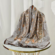 Cashew Printed Ethnic Style Scarf Shawl For Women gogodiggity