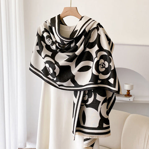 Air-conditioned Room Warm Scarf Versatile High-grade Mom Scarf gogodiggity