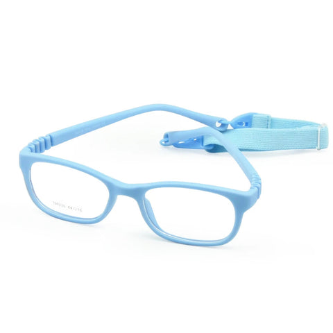 Flexible Kids Eyeglasses Frame Size 44/16 TR90 Children Glasses, No Screw, Unbreakable Safe Light Boys Girls Optical Glasses gogodiggity