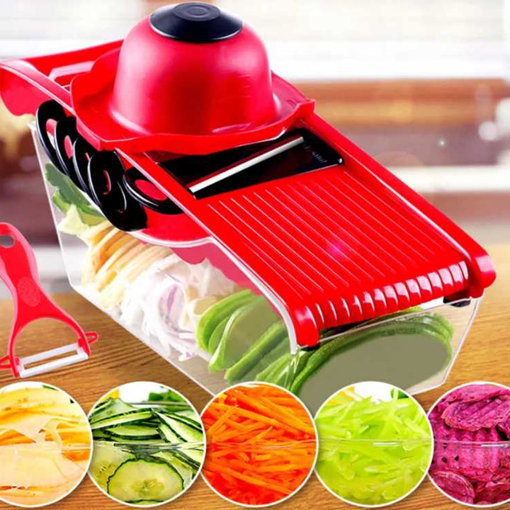 Multifunction Kitchen Slicer 6 Blades gogodiggity