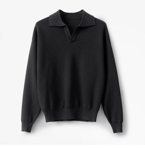 Men's Solid Color Loose Long Sleeves gogodiggity