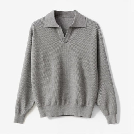 Men's Solid Color Loose Long Sleeves gogodiggity