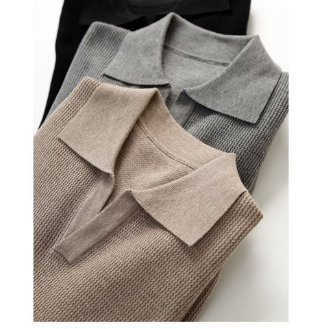 Men's Solid Color Loose Long Sleeves gogodiggity