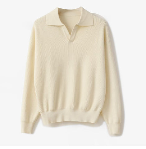Men's Solid Color Loose Long Sleeves gogodiggity