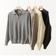 Men's Solid Color Loose Long Sleeves gogodiggity
