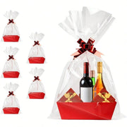 Cardboard Empty Gift Baskets To Fill Bulk For Holiday, Birthday, Christmas, Valentines Day And Any Occasion Valentine Day gogodiggity