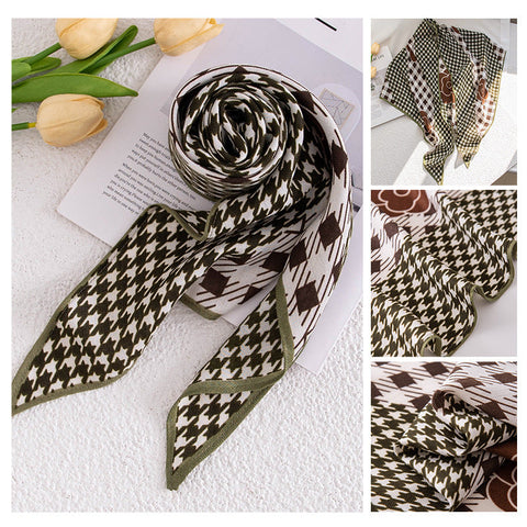 Vintage Print Polyester Fashion Scarf Dual-use Shawl gogodiggity