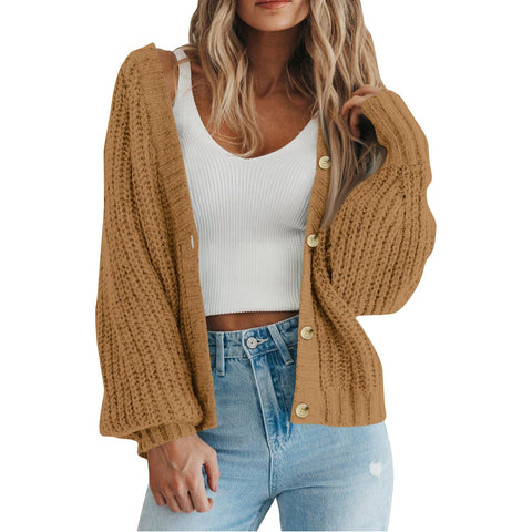 Loose Knitted Coat Women's Clothing gogodiggity