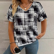 Summer New Casual Multicolor Design Women's T-shirt gogodiggity