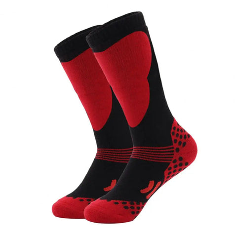 Breathable Ski Socks Children Ski Socks Children's Winter Ski Socks Thermal Cotton Long-tube Outdoor Sports for Boys Girls Sweat gogodiggity
