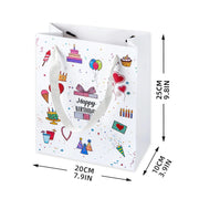 5pcs Gift Paper Bags for Birthday Christmas Thank You All Occasions gogodiggity