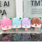 Cute Cartoon Kids Backpack Ice-cream Shape Baby Bag Kindergarten School Bag Boys Girls Toddler Backpack Children Accessories gogodiggity