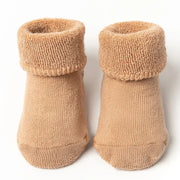 Baby Accessories Baby New Year Socks Girl Newborn Cute Warm Red Socks for Baby Girl 2 Years Non-slip Floor Cotton Children Socks gogodiggity