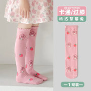 Girls Children Spring Over The Knee Stockings Kawaii Kuromi My Melody Cinnamoroll Pochacco Autumn Winter Cotton Mid-calf Socks gogodiggity