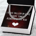 Men's Neck Chain with Message of Love to your person ShineOn Fulfillment