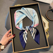 Stewardess Neck Protection Business Wear Matching Shirt Thin Scarf gogodiggity