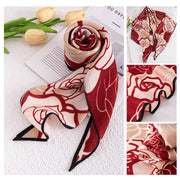 Vintage Print Polyester Fashion Scarf Dual-use Shawl gogodiggity