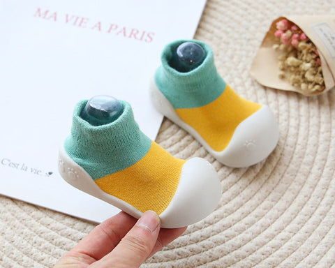 Floor Socks Shoes, Baby Non-slip Footwear, Soft Sole, Indoor Shoe Covers, Feet gogodiggity