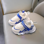Children's Alphabet Webbing Mesh Breathable Kids Luminous Shoes Casual Sports Shoes gogodiggity