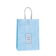 StoBag, Reusable Floral Gift Bags with Handles Elegant For You Designs for Weddings, Birthdays, and Special Occasions, 12/30Pcs gogodiggity
