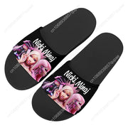 Hot Rapper N-Nicki Minaj Slippers Home Water Shoes Mens Womens Teenagers Outdoor Beach Pool Sandals Custom Summer Slipper gogodiggity
