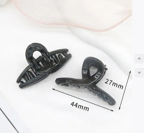 4.4CM New Solid Colour 3PCS/Set Candy Colour Small Cross Grip Clip Hairpin Barrettes for Kid Women Girl Accessories Headwear gogodiggity