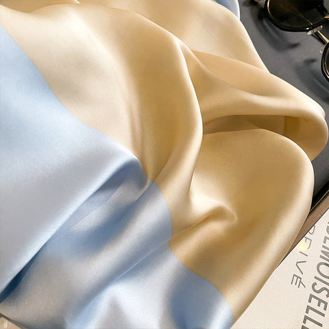 Stewardess Neck Protection Business Wear Matching Shirt Thin Scarf gogodiggity